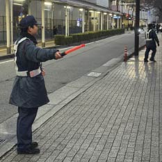 交通誘導の警備